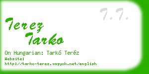 terez tarko business card